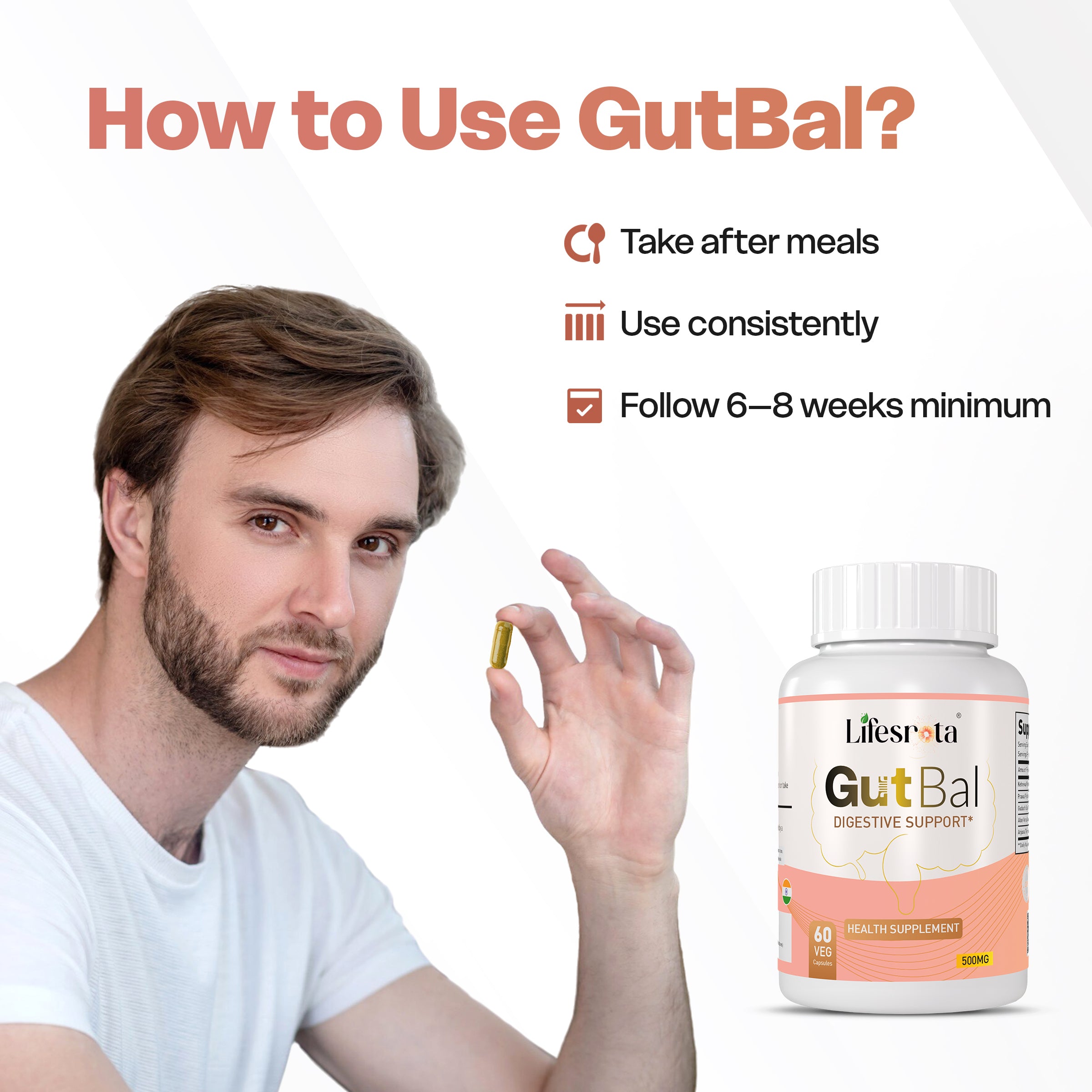 GutBal Digestive Support Capsules